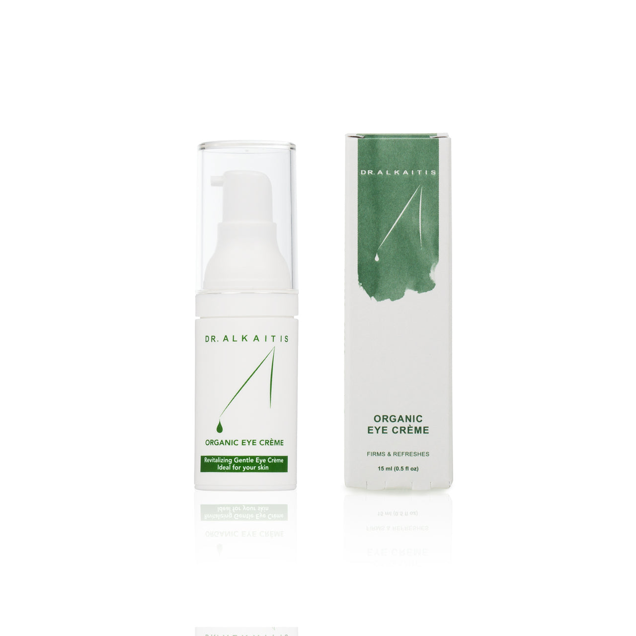 Dr. Alkaitis Organic Eye Cream Packaging - Natural & Organic Skin Care