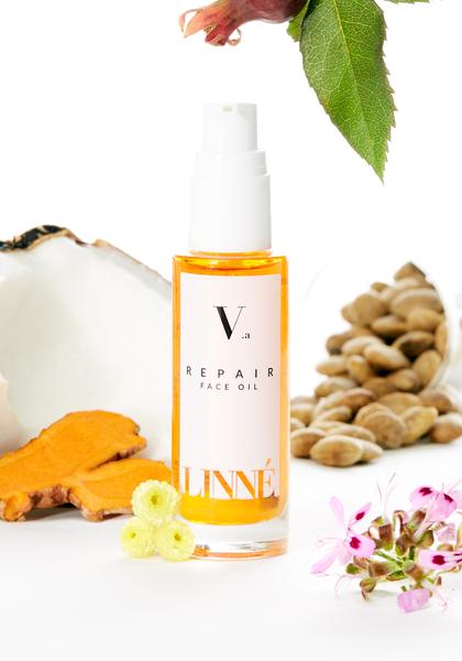 Linne Botanicals REPAIR Face Oil Ingredients - Natural & Organic Skin Care